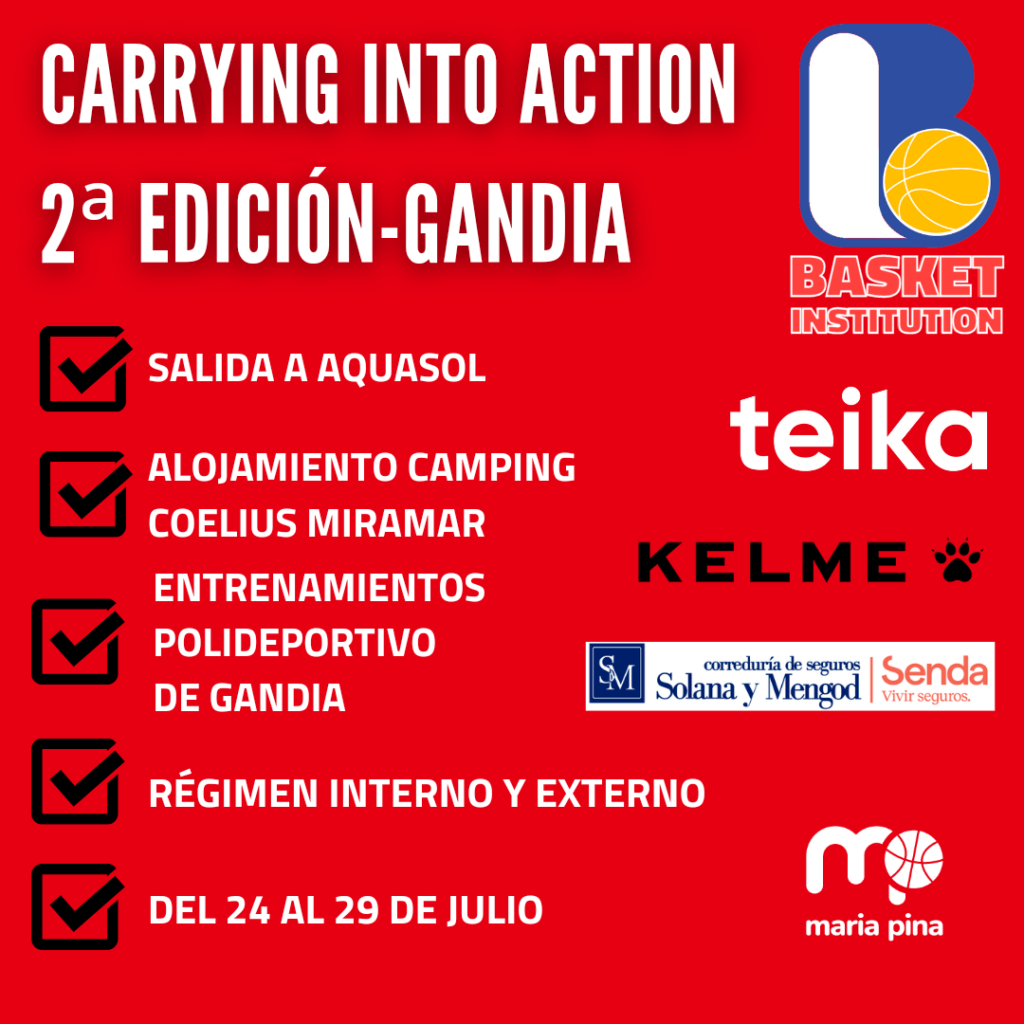 CARRYING INTO ACTION GANDIA 2023